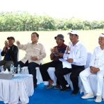 Dukung Swasembada Pangan, Menteri PU Dampingi Presiden Prabowo Hadiri Panen Raya
