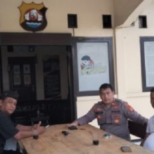 Hari Pertama Menjabat Kapolsek, AKP Agus Ridwan Mustopa Laksanakan Curhat Jumat