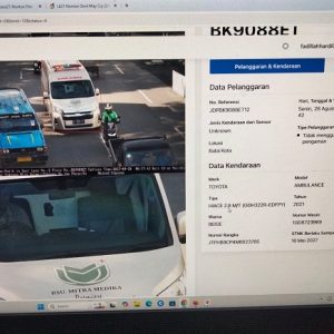 Tilang Eletronik (Etle) Ditlantas Polda Sumut Amburadul