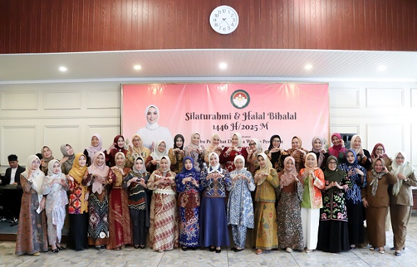 Gelar Halal Bihalal, Penasehat DWP Provinsi Lampung ajak berperan aktif wujudkan perempuan mandiri menuju Indonesia Emas 2045