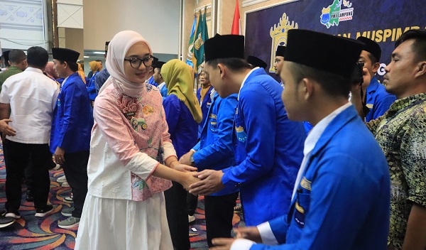 Hadiri Muspimda PMII, Wagub Lampung: Berikan kontribusi nyata bagi kemajuan kaderisasi dan pembangunan daerah