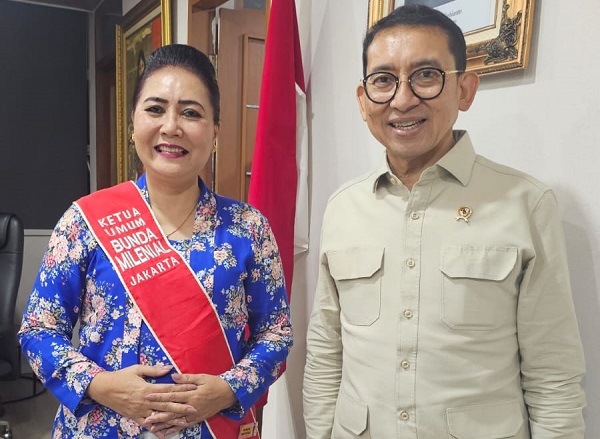 Audiensi Bunda Milenial dan Menteri Budaya RI
