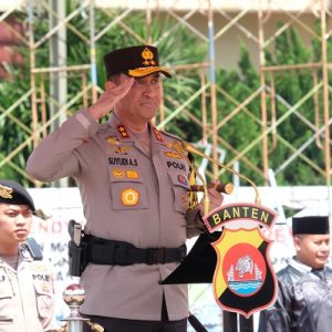 Kapolda Banten pimpin upacara serah terima jabatan empat pejabat utama 