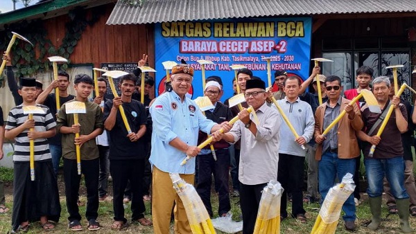 Geger, Para Petani se-Kabupaten Tasikmalaya Deklarasikan Dukungan Penuh kepada Pasangan No Urut 2 Cecep Asep