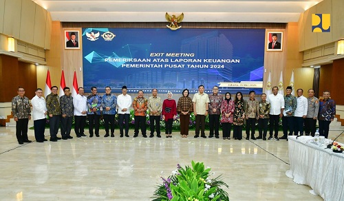 Hadiri Exit Meeting BPK 2024, Menteri PU Tegaskan Komitmen Kementerian PU Dukung Akuntabilitas Keuangan Negara