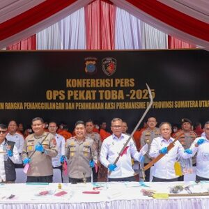 Operasi PEKAT TOBA-2025 Berakhir, Polda Sumut Berantas 1.153 Kasus Premanisme ‘Wujudkan Keamanan dan Iklim Investasi Kondusif’