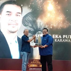 HPN 2025 di Karawang, Kankemenag Sabet Pramana Dharma Anugerah Award PWI