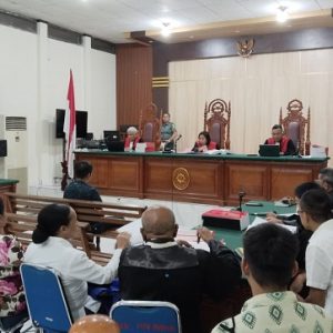Sidang Lanjutan Perkara Tindak Pidana Korupsi Peningkatan Jalan Mogoy-Merdey
