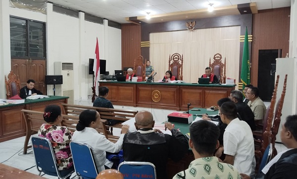 Sidang Lanjutan Perkara Tindak Pidana Korupsi Peningkatan Jalan Mogoy-Merdey