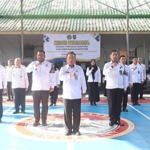 Kuatkan Komitmen, Lapas Sukabumi Laksanakan Ikrar Perang Terhadap Narkoba dan Handphone