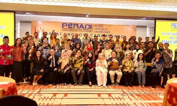 Dikemas halal bihalal, Peradi SAI Cabang Jakarta Utara Gelar Rapat Anggota Cabang