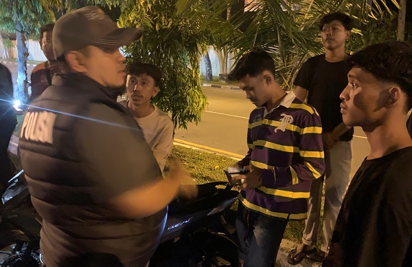 Tim Ops Pekat Toba 2025 Bubarkan Balap Liar Dini Hari, 8 Orang Diamankan