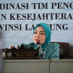 Wujudkan Visi Gubernur, Ketua TP. PKK Provinsi Lampung Siapkan Program Kolaboratif, Perkuat Sinergi
