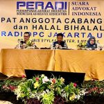 Dikemas halal bihalal, Peradi SAI Cabang Jakarta Utara Gelar Rapat Anggota Cabang