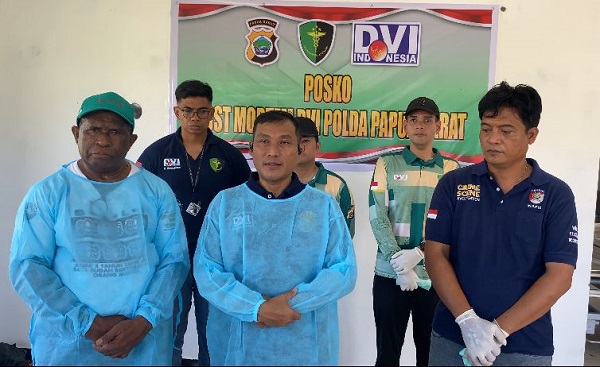 Tim DVI Dan INAFIS Polda Papua Barat Berhasil Identifikasi 15 Jenazah Korban Bencana Banjir Bandang 