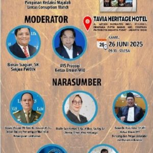 Sambut Hari Anti Narkoba Internasional, Lintas Corruption Watch Gelar Seminar Narkoba 