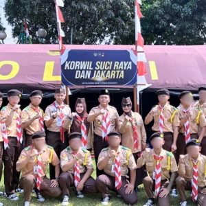 Sambut Hari Pramuka Nasional Ke-64, Lapas Sukabumi Ikuti Perkemahan Satya Dharma Bhakti Pemasyarakatan