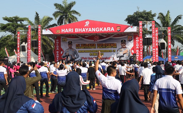 HUT ke 79 Bhayangkara, Gubernur Banten berikan ucapan selamat dan siap sinergi tingkatkan pembangunan
