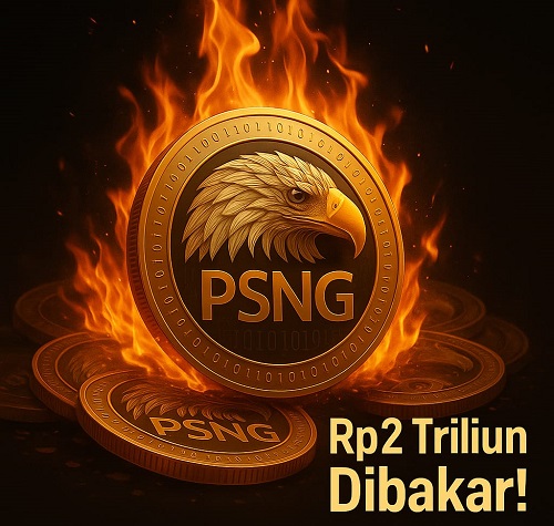 PSNG Umumkan Burning Token Hingga 95% Senilai Rp2 Triliun Jelang Listing di Lumadex.pro