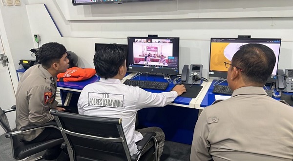 Respon Cepat Aduan Masyarakat, Polres Karawang Fungsikan 24 jam Layanan 110 Gercep 