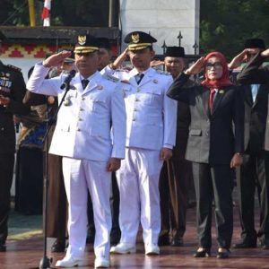 HUT ke 88, Walikota Metro Laksanakan Upacara Ziarah di TMP Kemala Nusantara