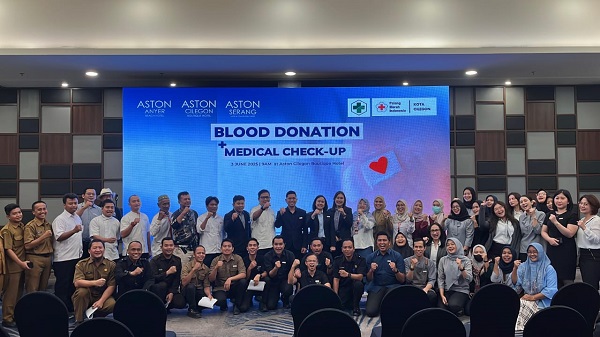 Aston Cilegon Boutique Hotel Gelar Aksi Donor Darah Sebagai Wujud Kepedulian Sosial