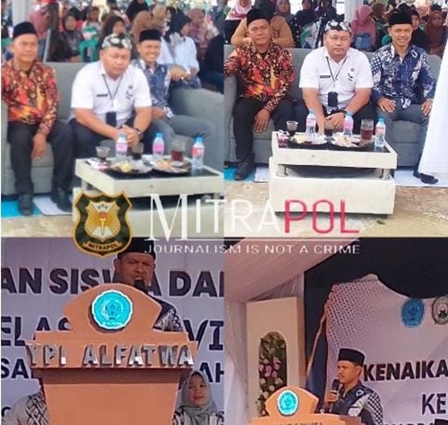 Kepala Desa Cimayang Kecamatan Bojongmanik Hadiri Perpisahan dan Kenaikan Kelas MTs Al-Fatwa