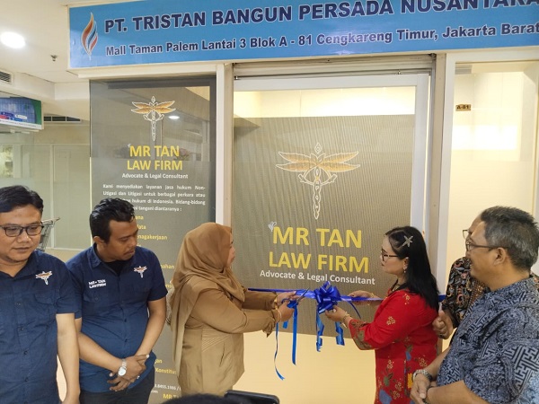 Kantor Operasional PT. Tristan Bangun Persada Nusantara & Mr. Tan Law Firm Resmi Hadir di Jakbar