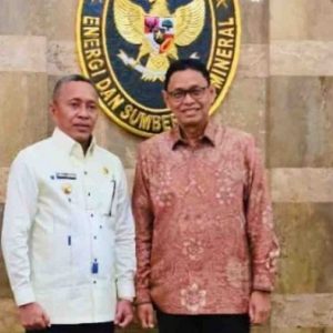 Disambut Wakil Menteri, Bupati Buton Utara Kunjungi Kementerian ESDM