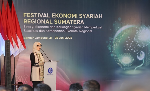 Fesyar Regional Sumatera 2025, Wagub Jihan : Terus dorong perkembangan ekonomi syariah di Lampung