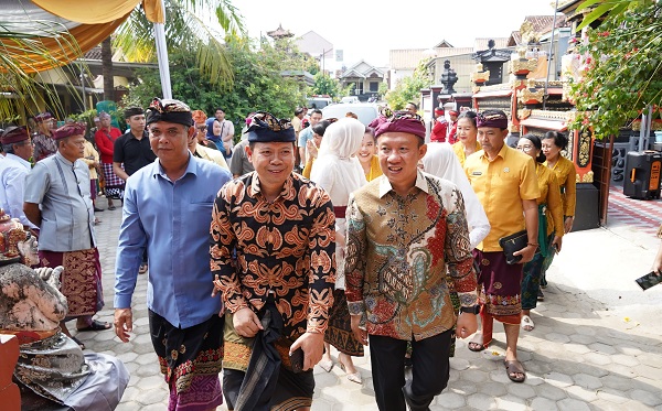 Pembinaan Dharmika dan Меtаtah Massal, Pemprov Lampung Dukung Penguatan Nilai Spiritual Tradisi Hindu Bali