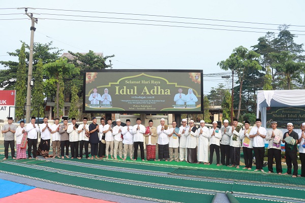 Polres Sukabumi Laksanakan Idul Adha 1446 H, Kurban Bukan Sekadar Menyembelih, Tapi Juga Menundukkan Ego