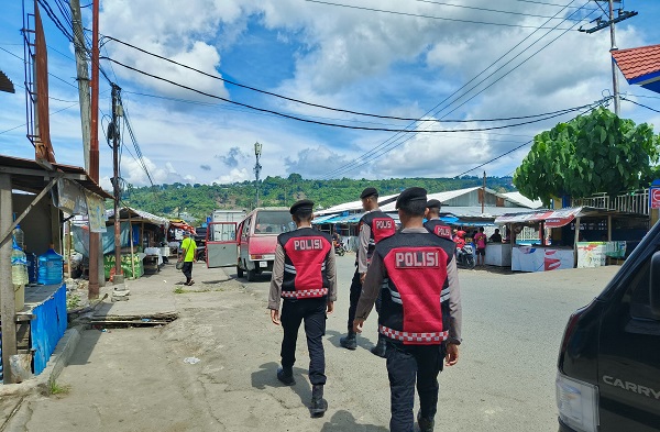 Jelang Hari Bhayangkara ke-79, Samapta Polda Papua Barat Intensifkan Patroli