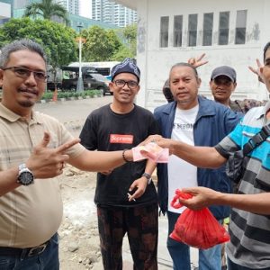 Rayakan Hari Raya Idul Adha, PWI Pokja Wali Kota Jakbar Potong Kambing 3
