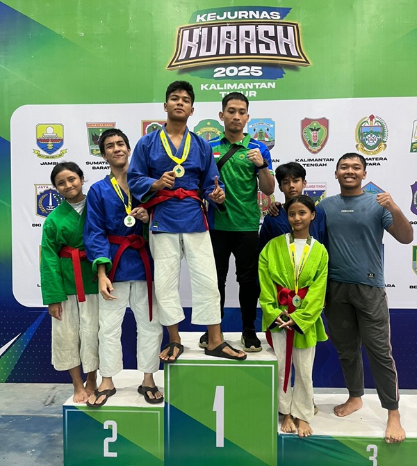 Raih 7 Medali di Kejurnas 2025, Tim Kurash Provinsi Banten Torehkan Prestasi Membanggakan