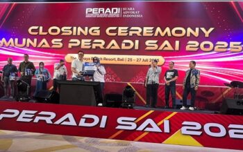 DPC Peradi SAI Jakarta Utara Raih Penghargaan Teraktif Ujian Advokat Nasional