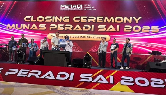 DPC Peradi SAI Jakarta Utara Raih Penghargaan Teraktif Ujian Advokat Nasional