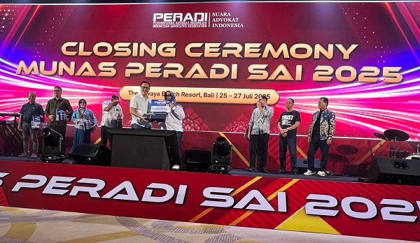 DPC Peradi SAI Jakarta Utara Raih Penghargaan Teraktif Ujian Advokat Nasional
