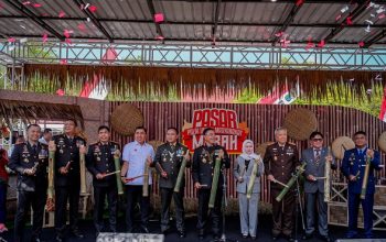 Meriahkan HUT Bhayangkara ke-79, Polda Sumut Gelar Pasar Murah dan Sajikan Kuliner Gratis untuk Warga
