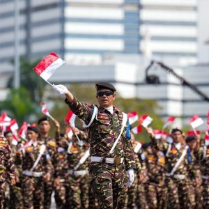 Dekat Dengan Organisasi Keagamaan, Defile HUT Bhayangkara ke-79 Semakin Meriah