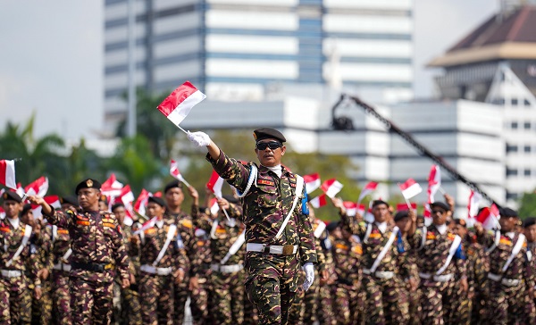Dekat Dengan Organisasi Keagamaan, Defile HUT Bhayangkara ke-79 Semakin Meriah