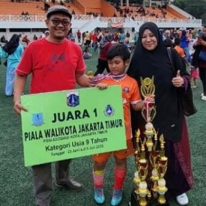 Gol di Menit Akhir Khalif Reynand Muttaqin, Antar Kemenangan Tim SSB JAS di Final U-9