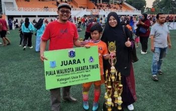 Gol di Menit Akhir Khalif Reynand Muttaqin, Antar Kemenangan Tim SSB JAS di Final U-9