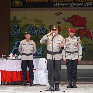 Upacara Korp Raport Kenaikan Pangkat, 263 Personil Polda Papua Barat Naik Pangkat