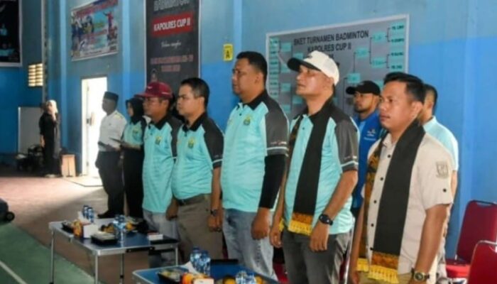 Bupati Sarolangun Resmikan Turnamen PBSI Cup 2025, Harapan Besar untuk Atlet Bulu Tangkis Muda