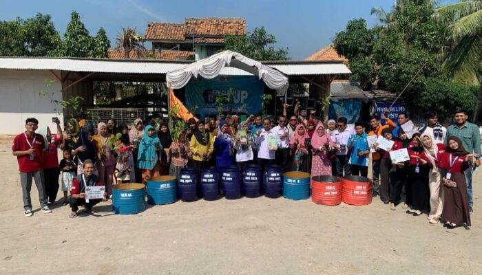 Aksi Clean Up & Go Green di Serang: Mahasiswa KKM dan KNPI Banten Dapat Apresiasi Pejabat Kota