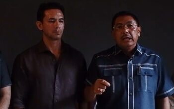 Daniel Uy Tan bersama kuasa hukum dalam konferensi pers