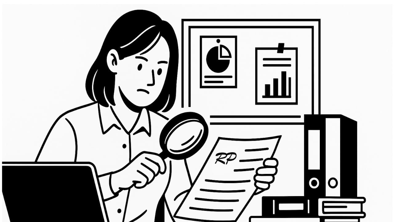 Ilustrasi pemeriksaan administrasi dana BOS sekolah