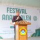 Wali Kota Metro membuka Festival Anak Sholeh 2025