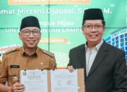 Gubernur Rahmat Mirzani Hibahkan 50 Hektare Lahan ke UIN Raden Intan, Dukung Kota Baru Lampung
